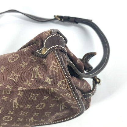 LOUIS VUITTON Shoulder Bag M95227 Monogram Mini-LinCanvas Brown Monogram mini run Saumur 30