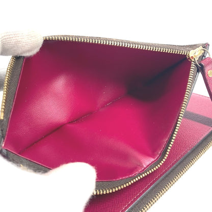 LOUIS VUITTON Long Wallet Purse M61269 Monogram canvas pink Monogram Portefeuille Adele