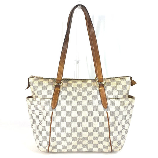 LOUIS VUITTON Shoulder Bag N51261 Damier Azur Canvas white Damier Azur Totally PM Totally PM