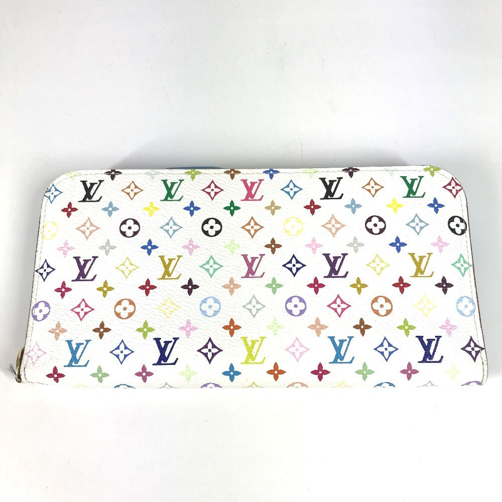 LOUIS VUITTON Long Wallet Purse M93749 Monogram multicolor canvas blue Monogram multicolor Portefeuille Ansolit
