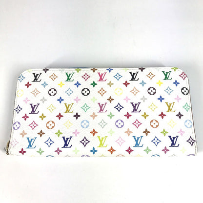 LOUIS VUITTON Long Wallet Purse M93749 Monogram multicolor canvas blue Monogram multicolor Portefeuille Ansolit