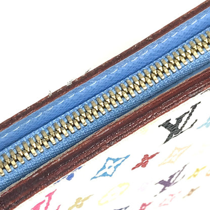 LOUIS VUITTON Long Wallet Purse M93749 Monogram multicolor canvas blue Monogram multicolor Portefeuille Ansolit