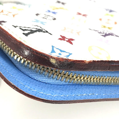 LOUIS VUITTON Long Wallet Purse M93749 Monogram multicolor canvas blue Monogram multicolor Portefeuille Ansolit