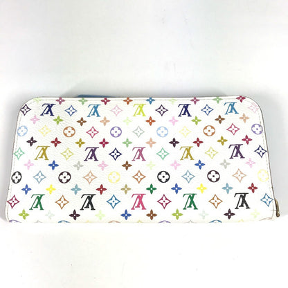 LOUIS VUITTON Long Wallet Purse M93749 Monogram multicolor canvas blue Monogram multicolor Portefeuille Ansolit