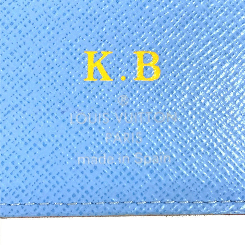 LOUIS VUITTON Long Wallet Purse M93749 Monogram multicolor canvas blue Monogram multicolor Portefeuille Ansolit