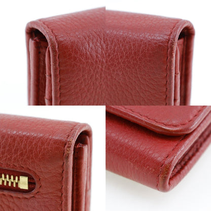 PRADA Long Wallet Purse 1MH132 leather Red Vitterodino