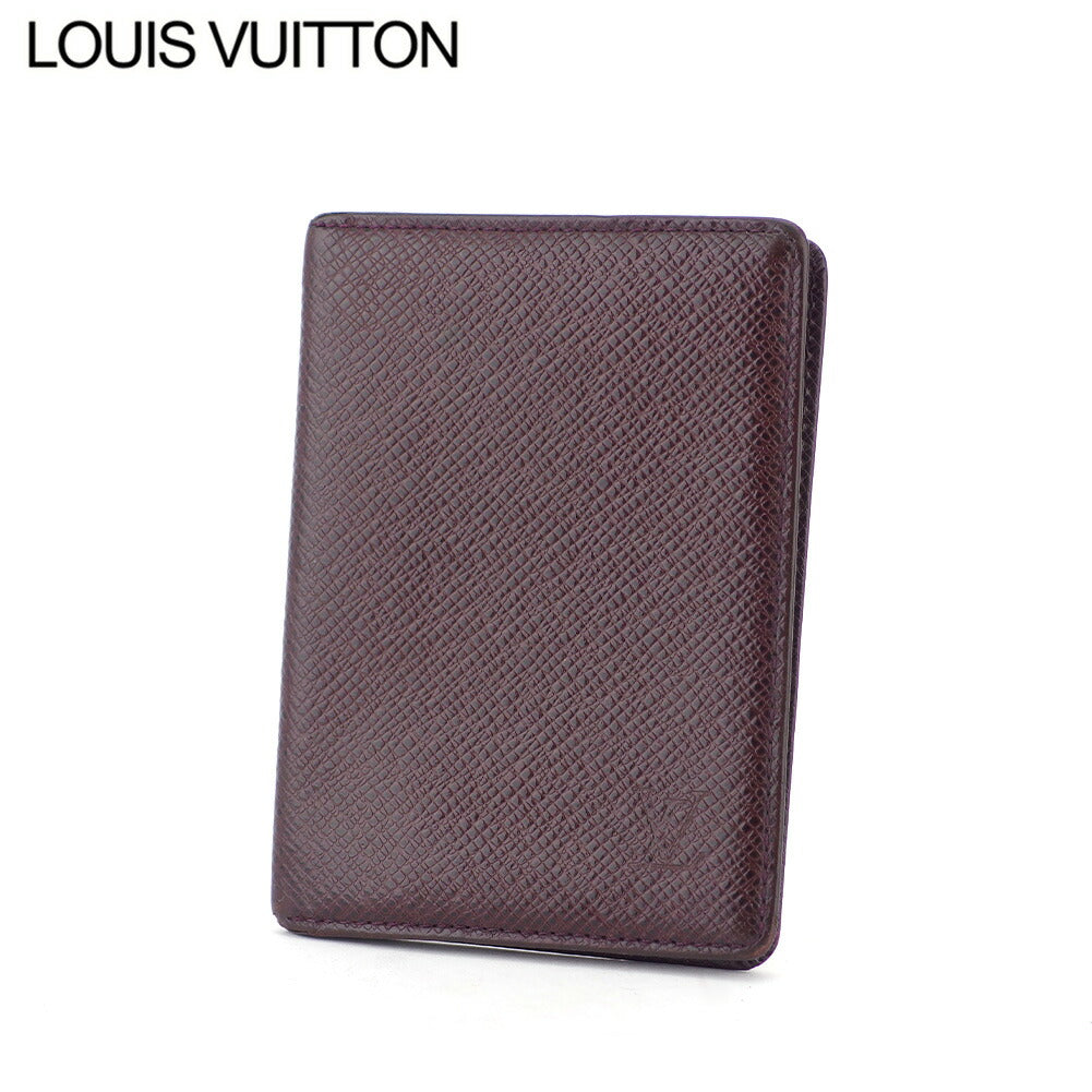 LOUIS VUITTON Pass case M30496 Brown type Porto 2 Cult Vertical