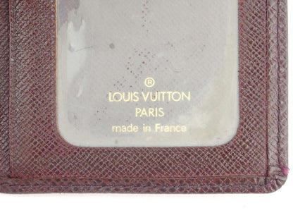 LOUIS VUITTON Pass case M30496 Brown type Porto 2 Cult Vertical