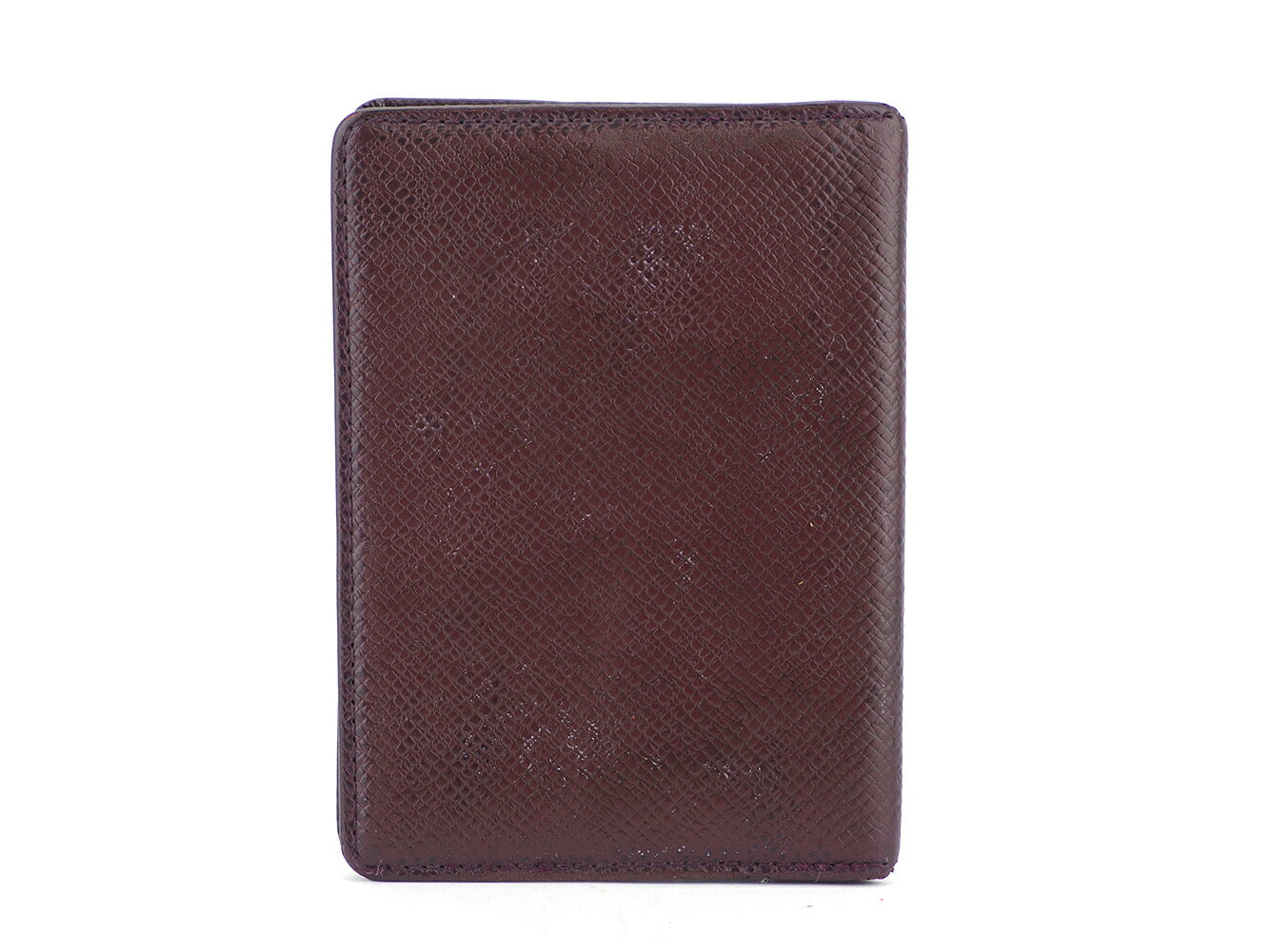 LOUIS VUITTON Pass case M30496 Brown type Porto 2 Cult Vertical