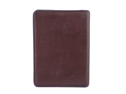 LOUIS VUITTON Pass case M30496 Brown type Porto 2 Cult Vertical