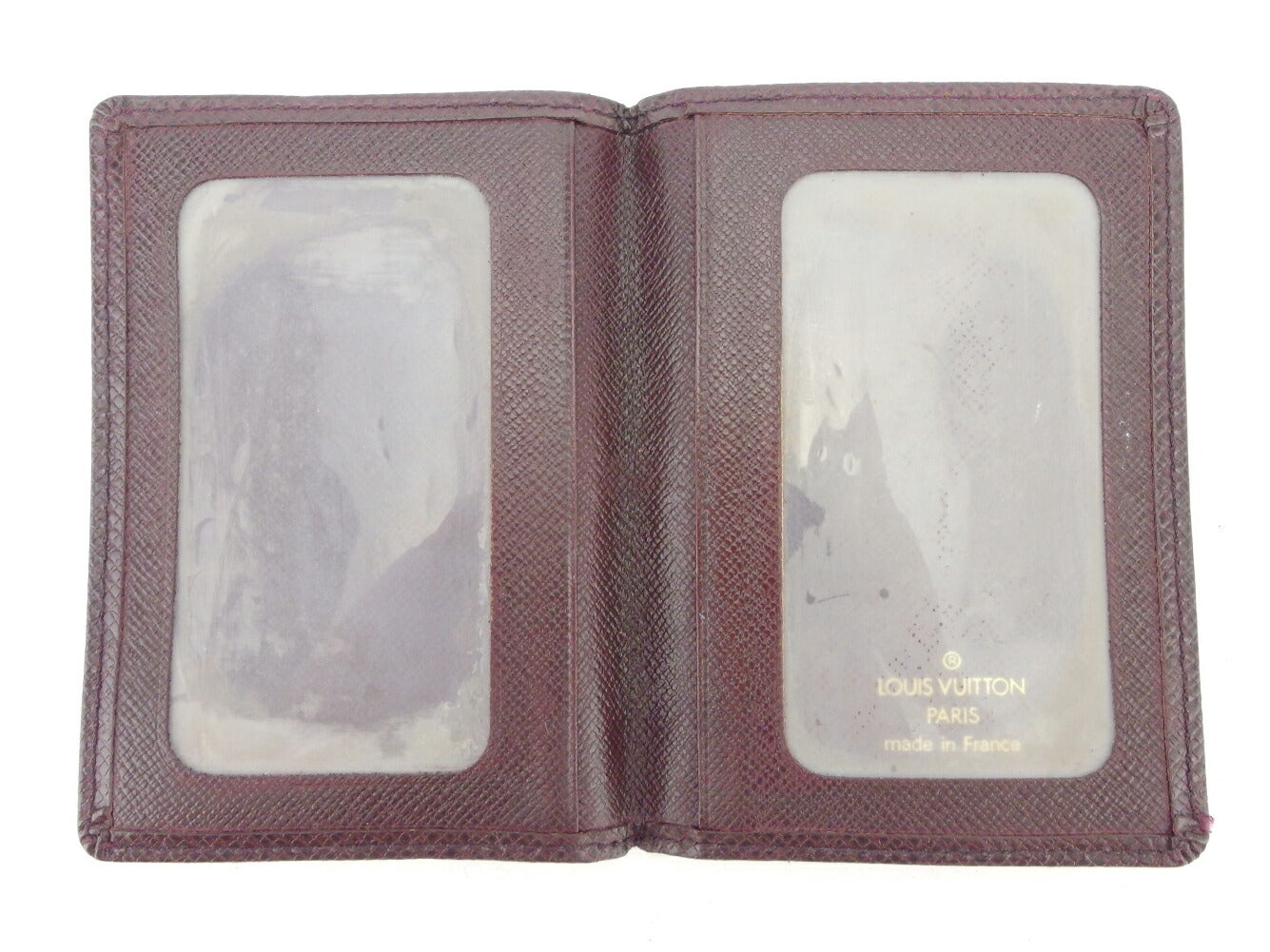 LOUIS VUITTON Pass case M30496 Brown type Porto 2 Cult Vertical