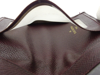 LOUIS VUITTON Pass case M30496 Brown type Porto 2 Cult Vertical