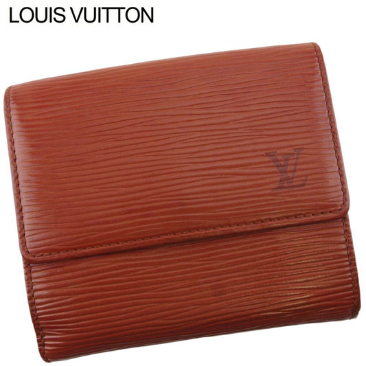LOUIS VUITTON Bifold Wallet M63483 Brown Porte Monnaie Billets Cartes Credit