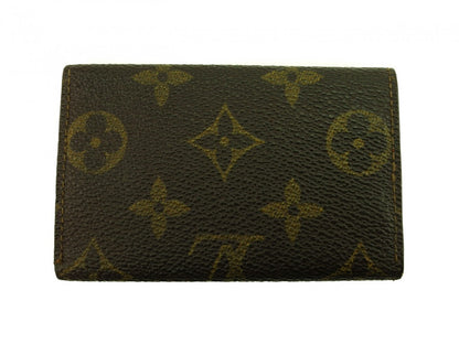 LOUIS VUITTON Key case Key holder M62630 Brown beige gold Multicles6