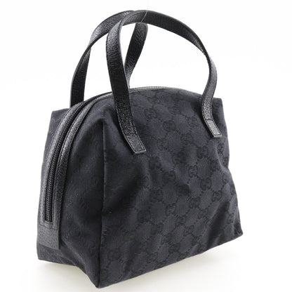 GUCCI Handbag 124542 GG canvas black