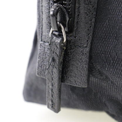 GUCCI Handbag 124542 GG canvas black