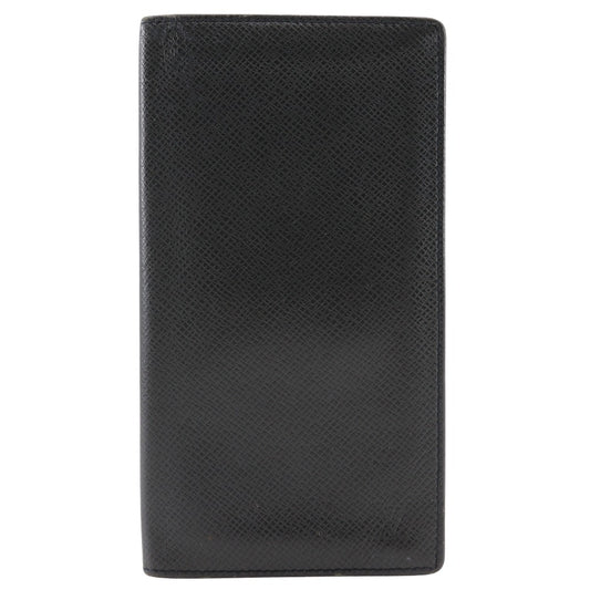 LOUIS VUITTON Bill Compartment M31002 Taiga black Porto Cartes Crdit