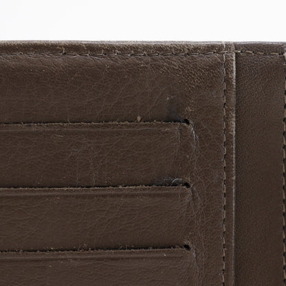 CHANEL Long Wallet Purse enamel bronze COCO Mark