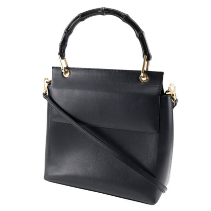 GUCCI Shoulder Bag 001.1887 Calfskin, Bamboo black