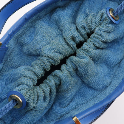 LOUIS VUITTON Handbag M92472 pile light blue Epiplage Mini lagoon bay
