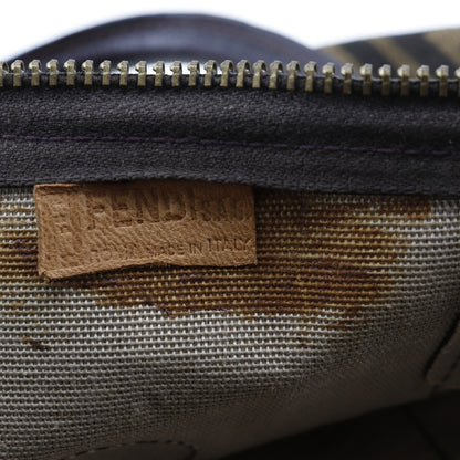 FENDI Boston Duffel bag canvas Brown vintage Zucca