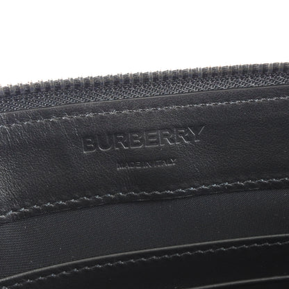 BURBERRY Clutch bag 8015103 Cowhide Brown business bag LONDON ENGLAND