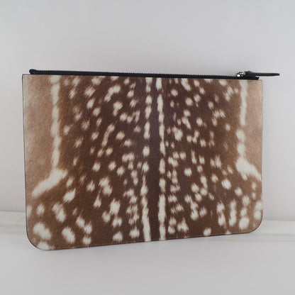 BURBERRY Clutch bag 8015103 Cowhide Brown business bag LONDON ENGLAND