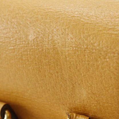GUCCI Backpack 003.2058.0016 Calfskin yellow Bamboo Backpack