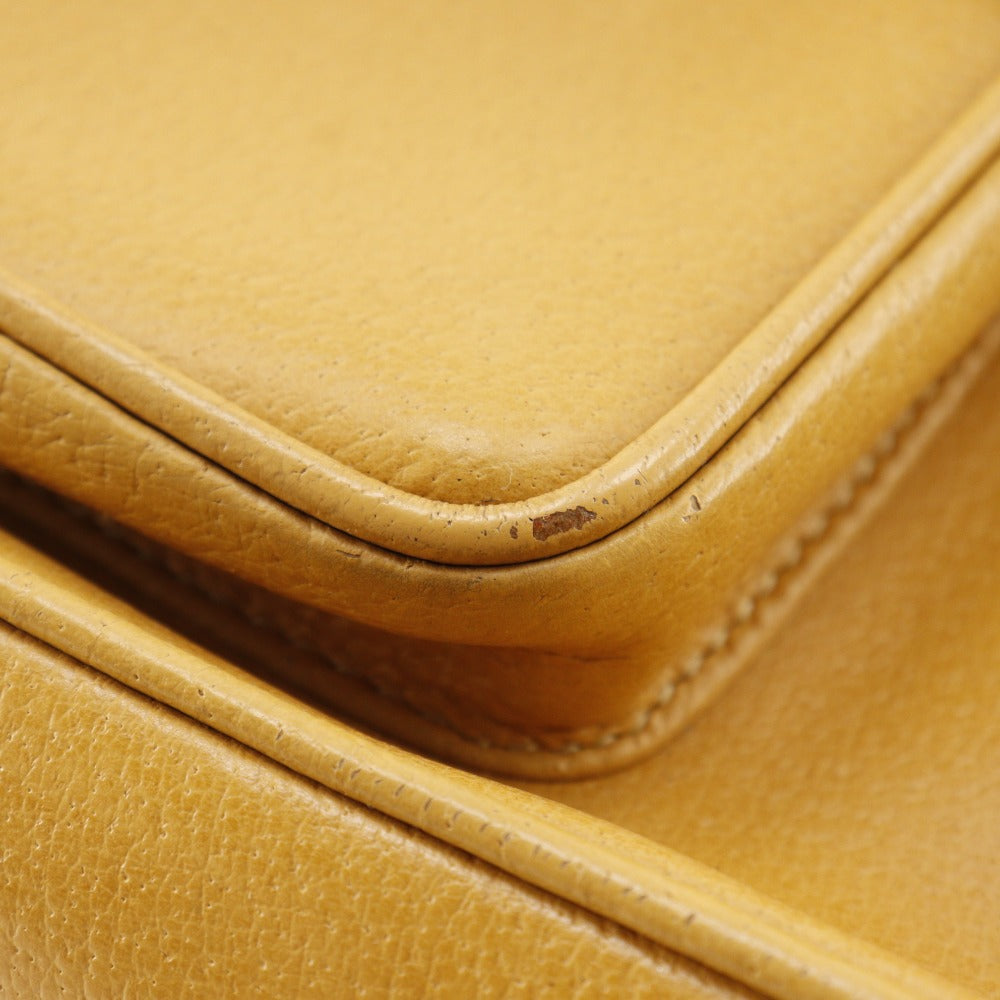 GUCCI Backpack 003.2058.0016 Calfskin yellow Bamboo Backpack