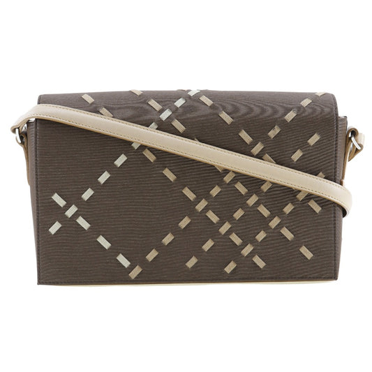 BURBERRY Shoulder Bag Satin beige