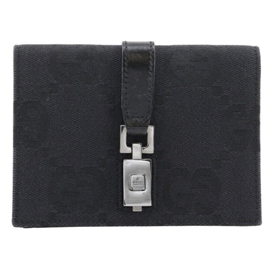 GUCCI Waist bag GG canvas black Belt bag Jackie line