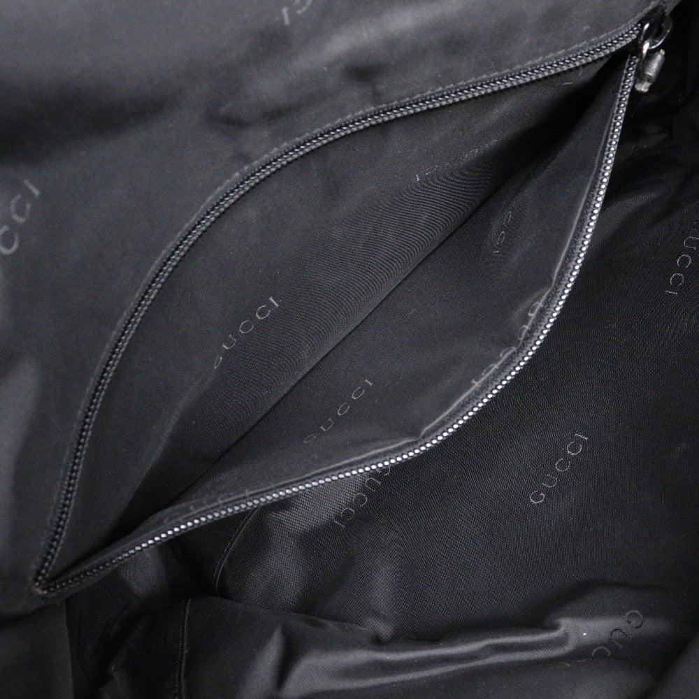 GUCCI Backpack 019.0302 Nylon canvas black Backpack