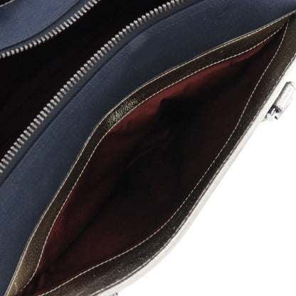LOEWE Handbag Canvas, Leather Navy 2010 Boston Duffel bag Amazona 36 Women Used Authentic