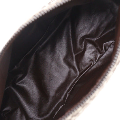 FENDI Pouch 8N0001 canvas Brown Accessory pouch Zucchino