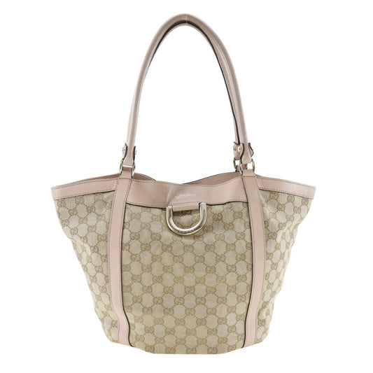 GUCCI Handbag GG canvas beige