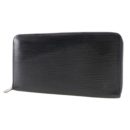 LOUIS VUITTON Long Wallet Purse M62643 Epi Leather black Zippy Organizer