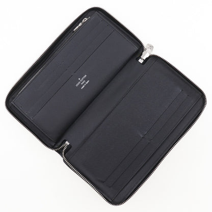 LOUIS VUITTON Long Wallet Purse M62643 Epi Leather black Zippy Organizer