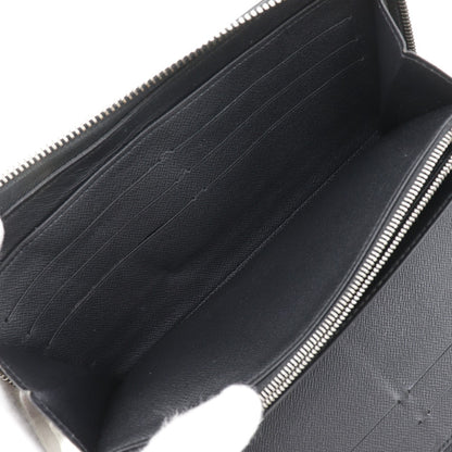 LOUIS VUITTON Long Wallet Purse M62643 Epi Leather black Zippy Organizer