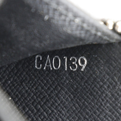LOUIS VUITTON Long Wallet Purse M62643 Epi Leather black Zippy Organizer