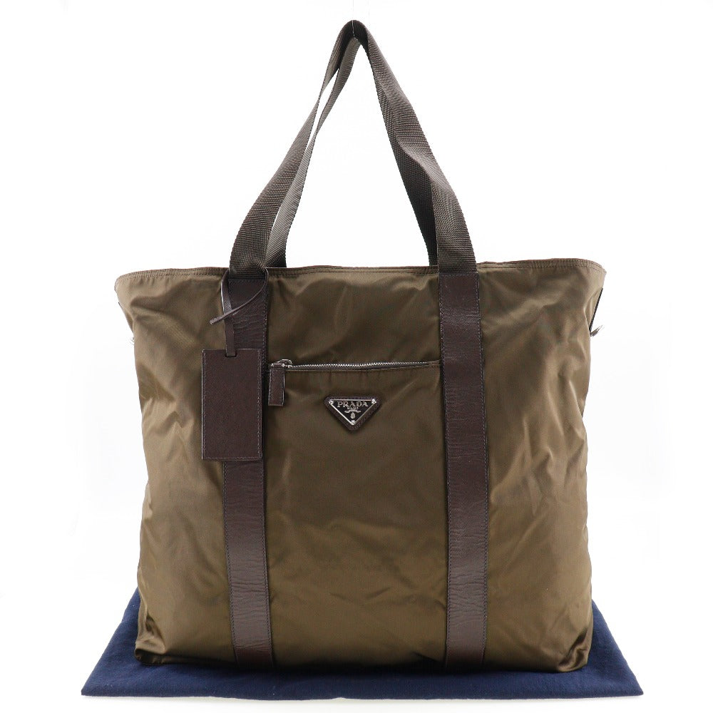 PRADA Boston Duffel bag Nylon khaki