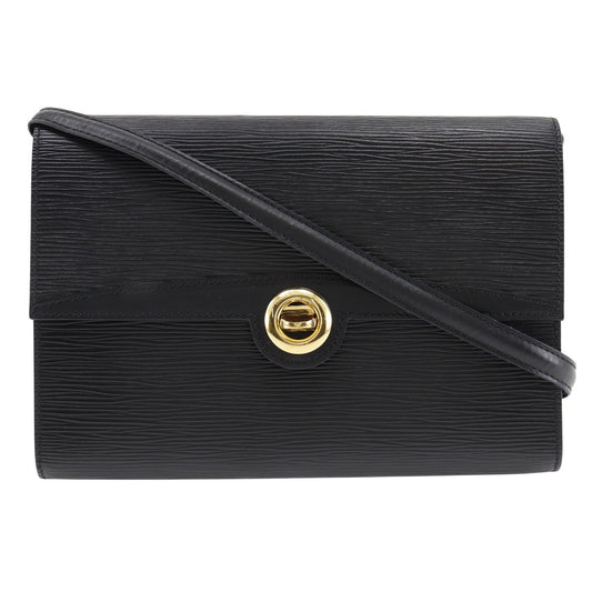 LOUIS VUITTON Shoulder Bag M52572 Epi Leather black 2-way clutch Arche Pochette