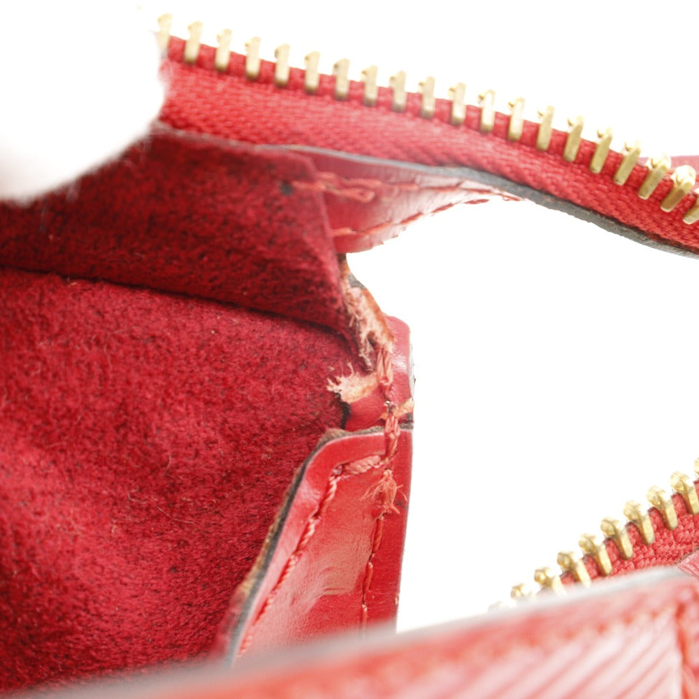 LOUIS VUITTON Shoulder Bag M52277 Epi Leather Red Sun jack