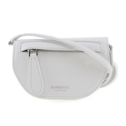 BURBERRY Shoulder Bag leather White Olympia Mini Shoulder