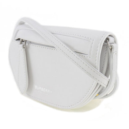 BURBERRY Shoulder Bag leather White Olympia Mini Shoulder