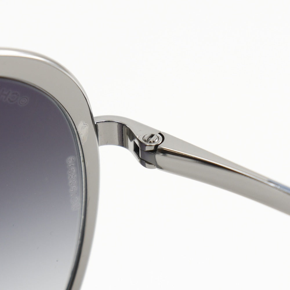 CHANEL sunglasses 4206 plastic Silver / blue