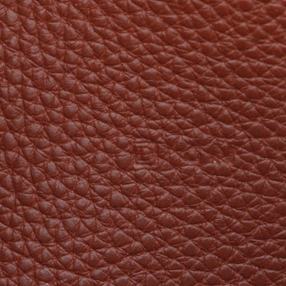 HERMES Long Wallet Purse Taurillon Clemence SilverMetal Dogon GM Women Used Authentic