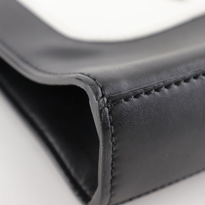 FENDI Clutch bag 7VA433 Calfskin black Bugs monster mens(Unisex) Used Authentic