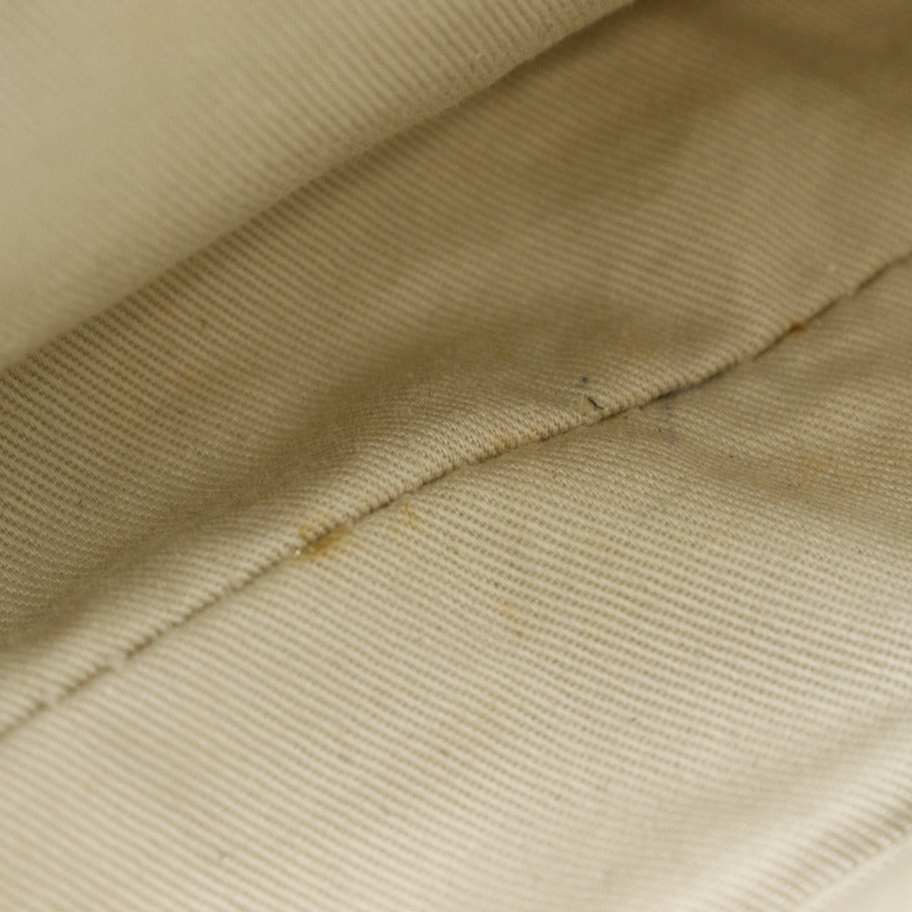 BURBERRY Shoulder Bag canvas off white one belt