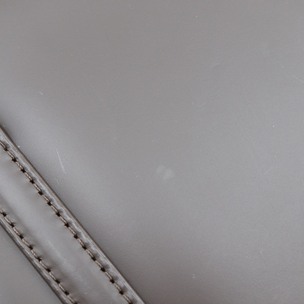 BURBERRY Handbag Calfskin Brown Nova Check box