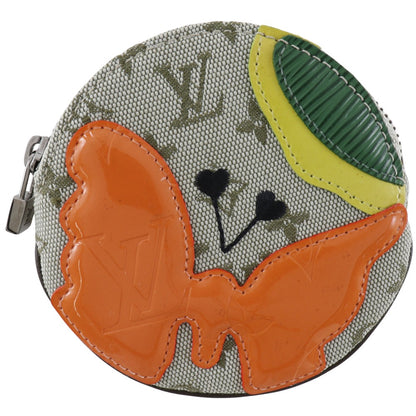 LOUIS VUITTON Coin case M92271 Monogram mini canvas khaki Comte Dufée Portomonay Long